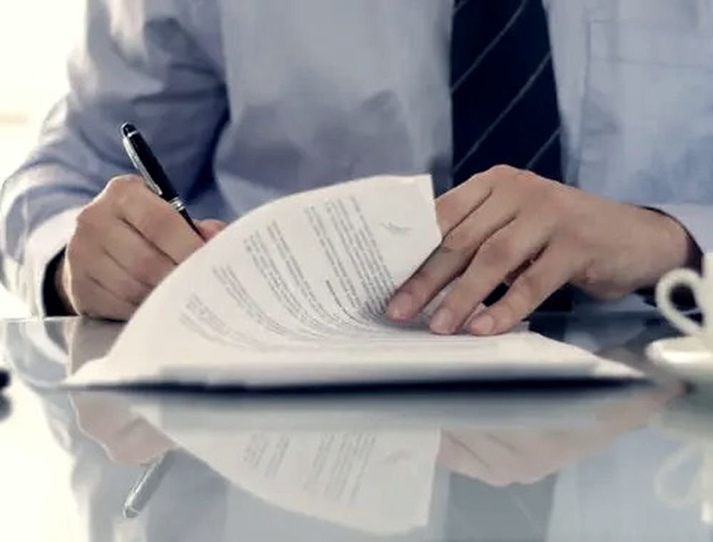 Reviewing a document package before an appointment